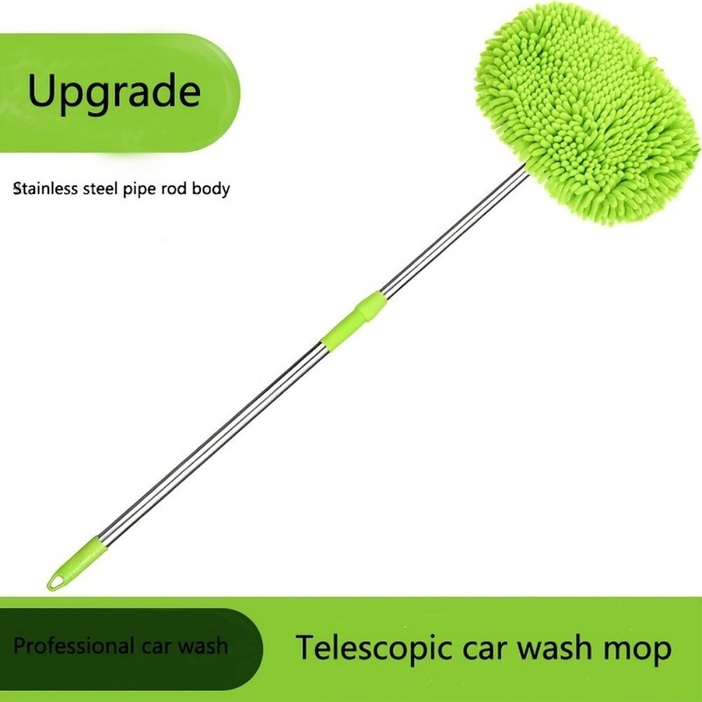 Car wash mop Car brush Telescopic chenille Car wash brush Car wash tool Dust duster(petiolate) - Image 4