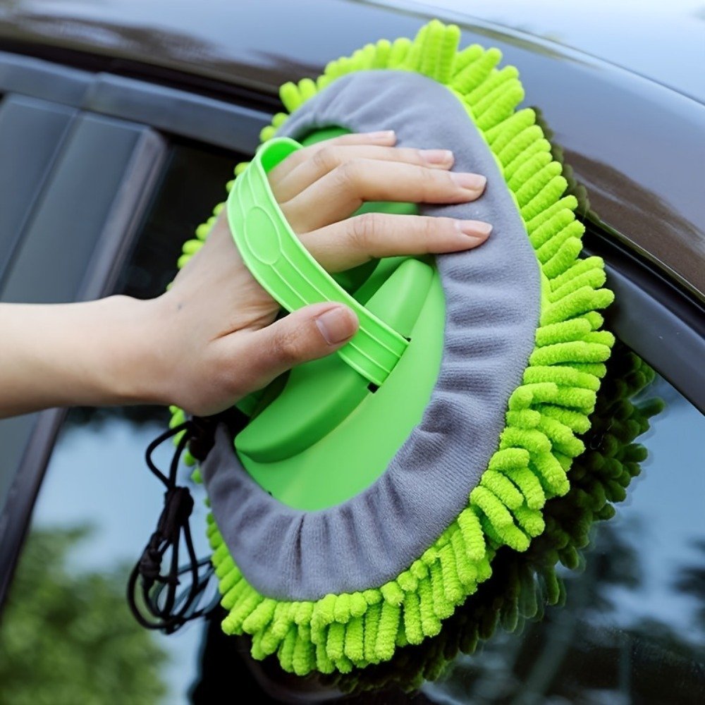 Car wash mop Car brush Telescopic chenille Car wash brush Car wash tool Dust duster(petiolate) - Image 3